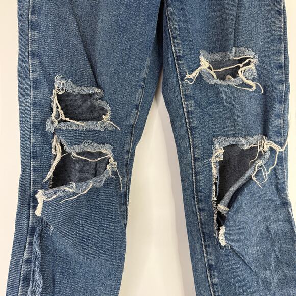 Pacsun Women's Cotton Distressed Mom Jeans Size 25 - Picture 9 of 9